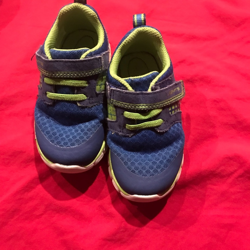 7 pairs of boys toddler shoes bundle